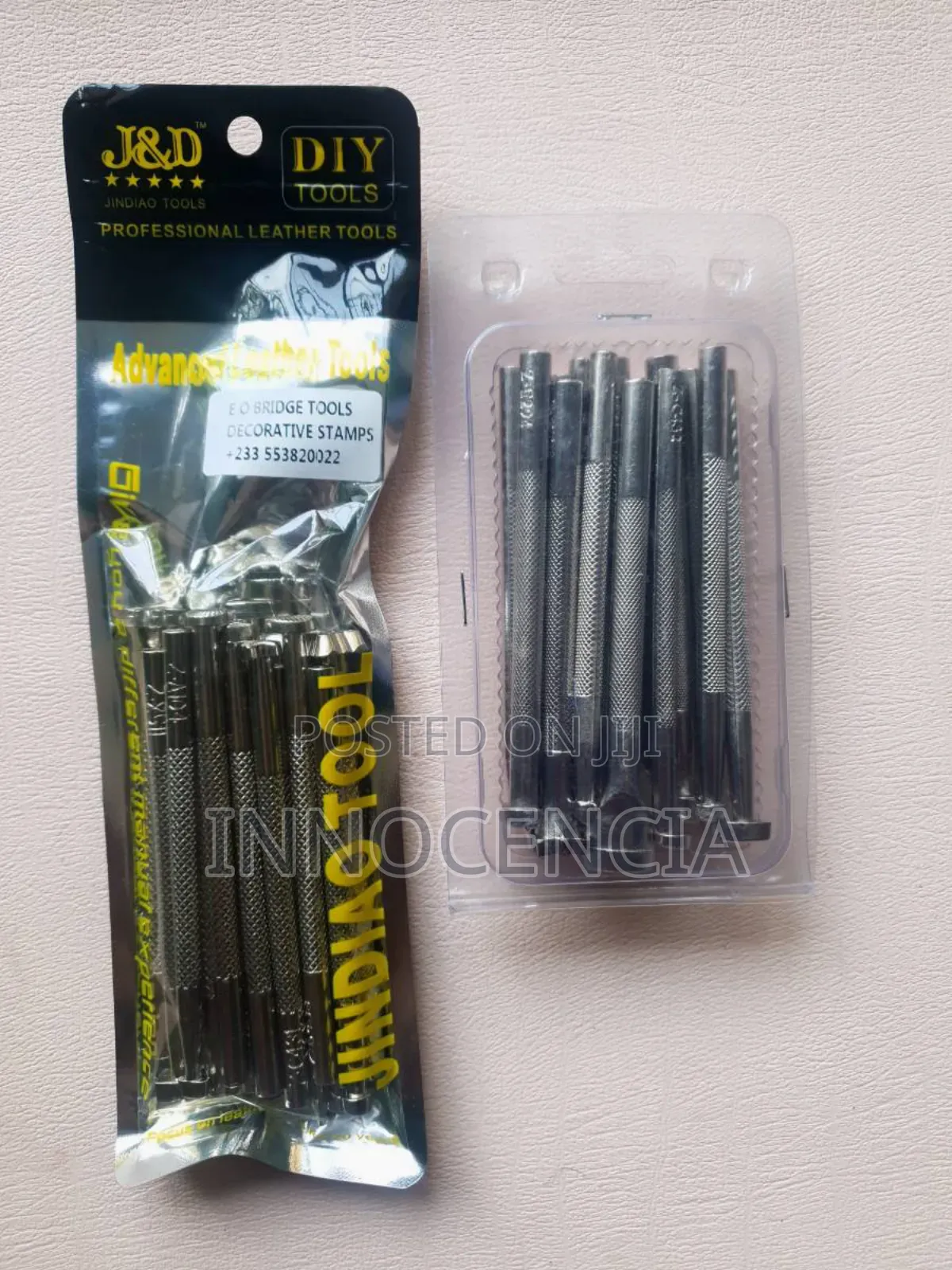 Stamp Set for Leather Work and Others