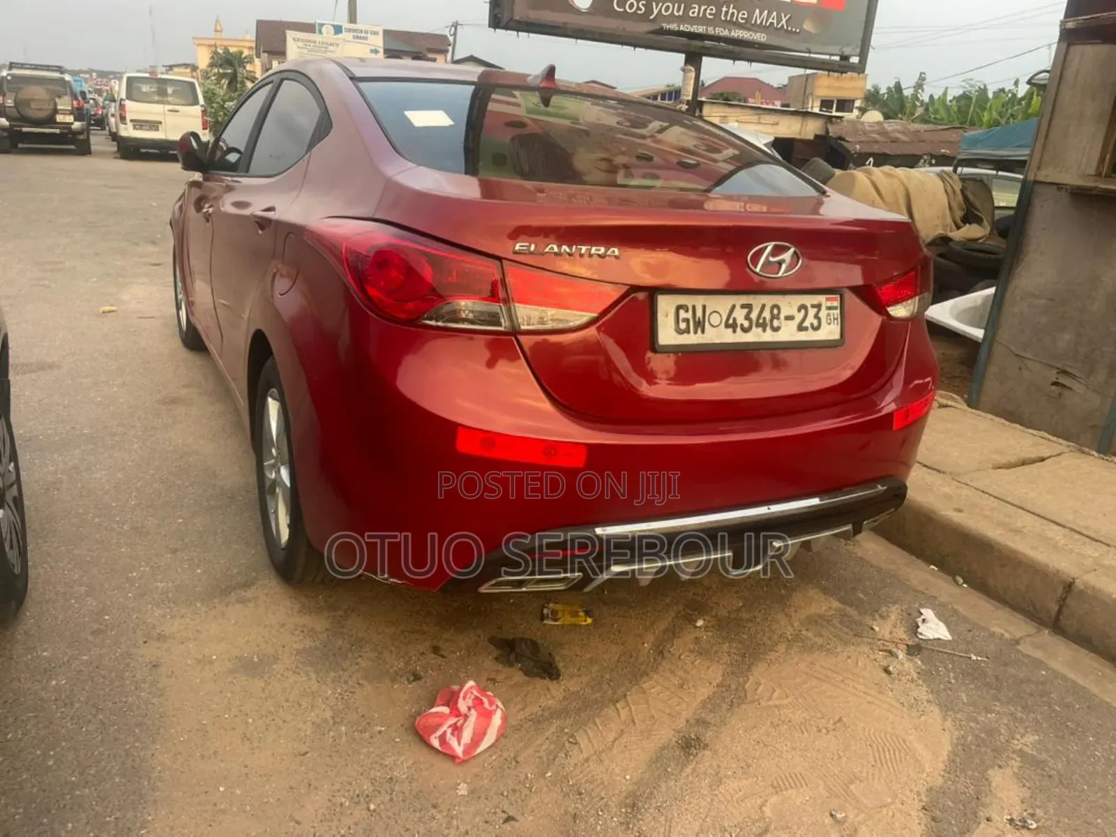 Hyundai Elantra SE 4dr Sedan (1.8L 4cyl 6A) 2014 Red