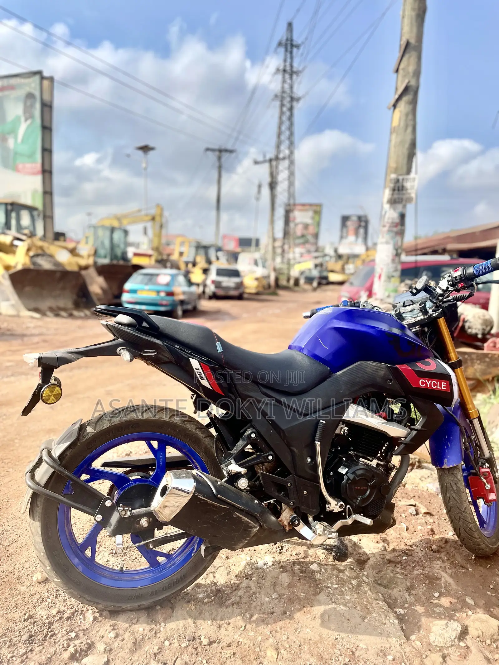 New Motorcycle 2025 Blue