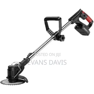 Rechargeable Lawn or Weed Cutter / Mower With Blade and Two Batteries