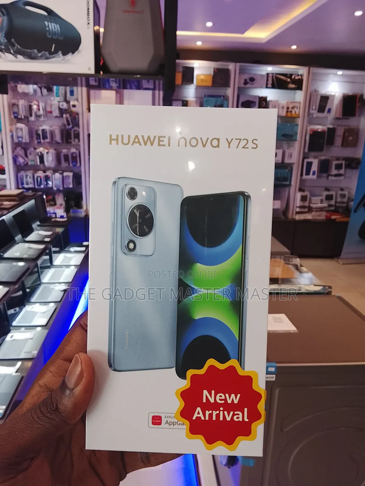New Huawei Nova Y72S 4G 128 GB Black