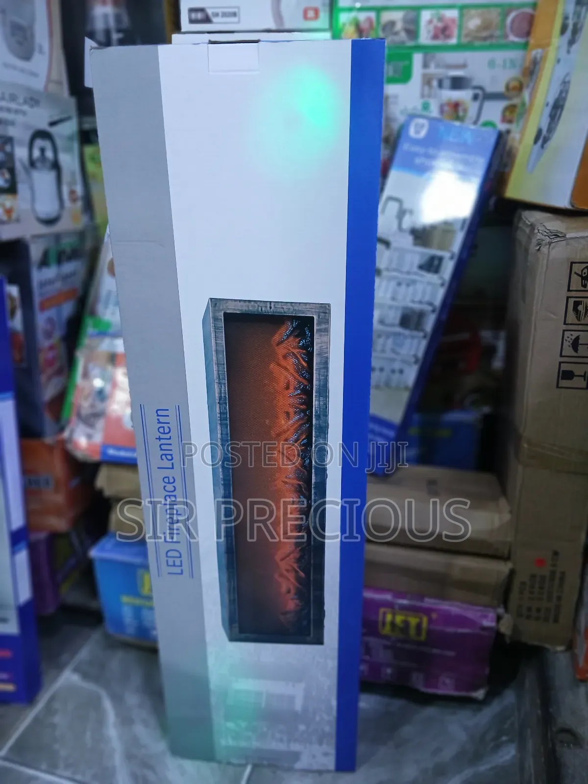 Led Fireplace Lantern