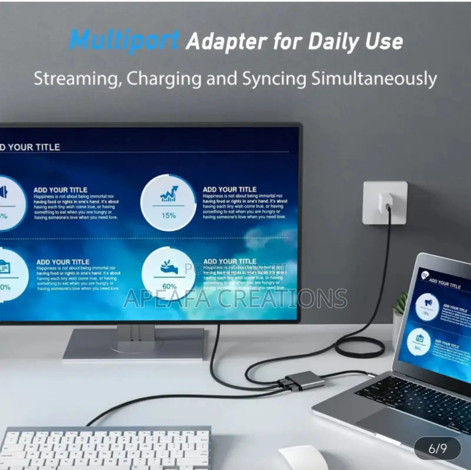 Usb C Hub, Usb C to HDTV Adapter