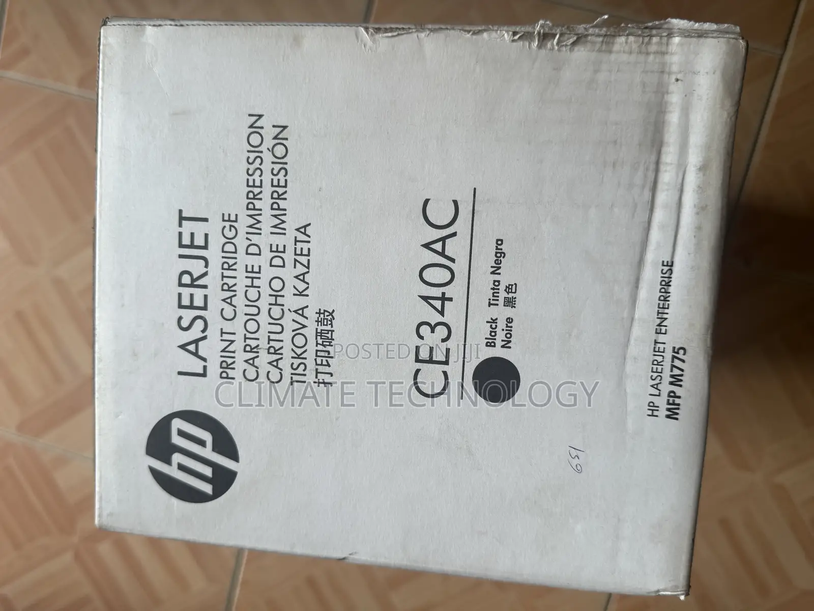 Hp Ce340ac 651a Black