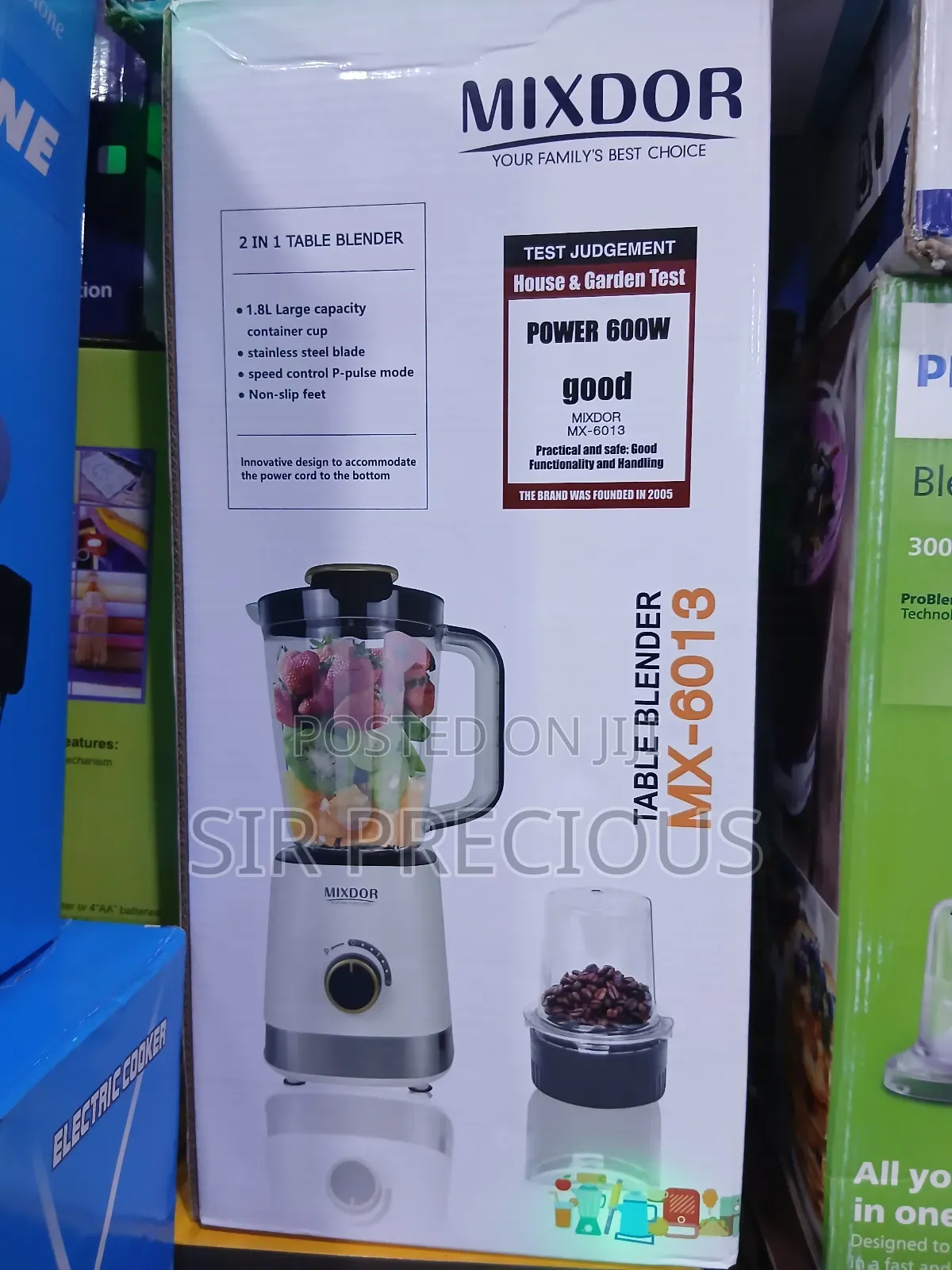 Mixdor Blender 2 In 1