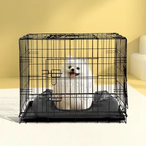 21 Inches Strong Metallic Dog Cage