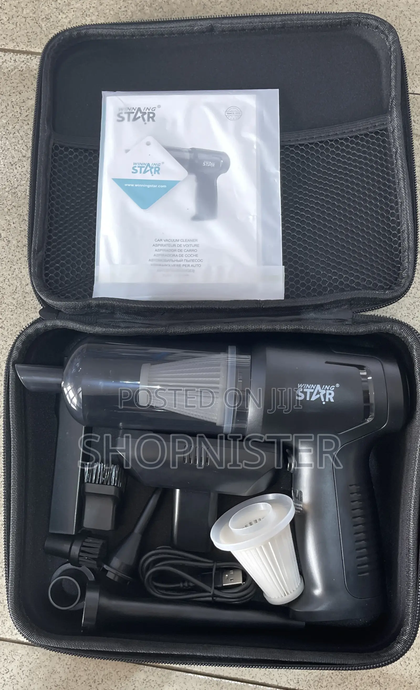 Winning Star 3 in 1 Car Vacuum