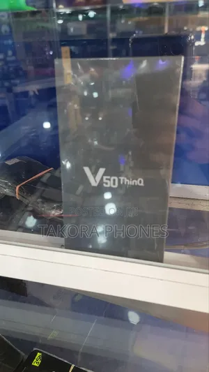 New LG V50 ThinQ 5G 128 GB Black