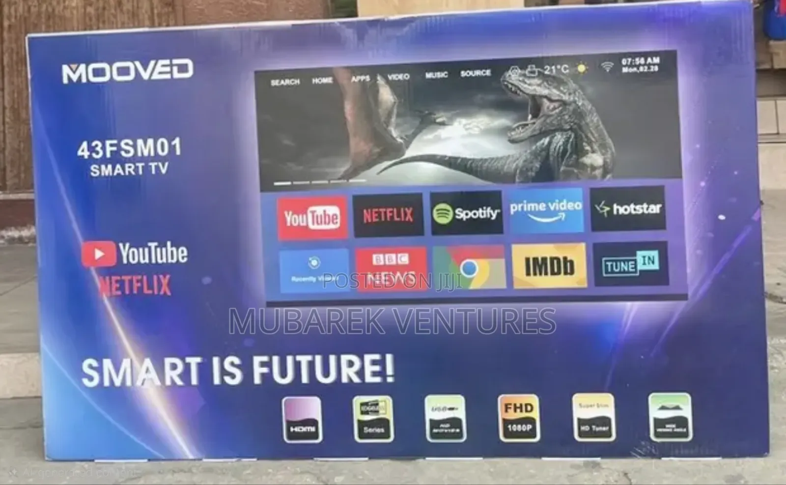Mooved 43 Smart Android Tv
