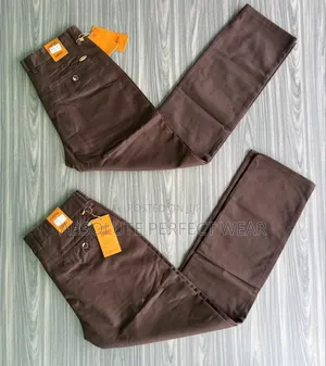 Straight Khaki Trouser