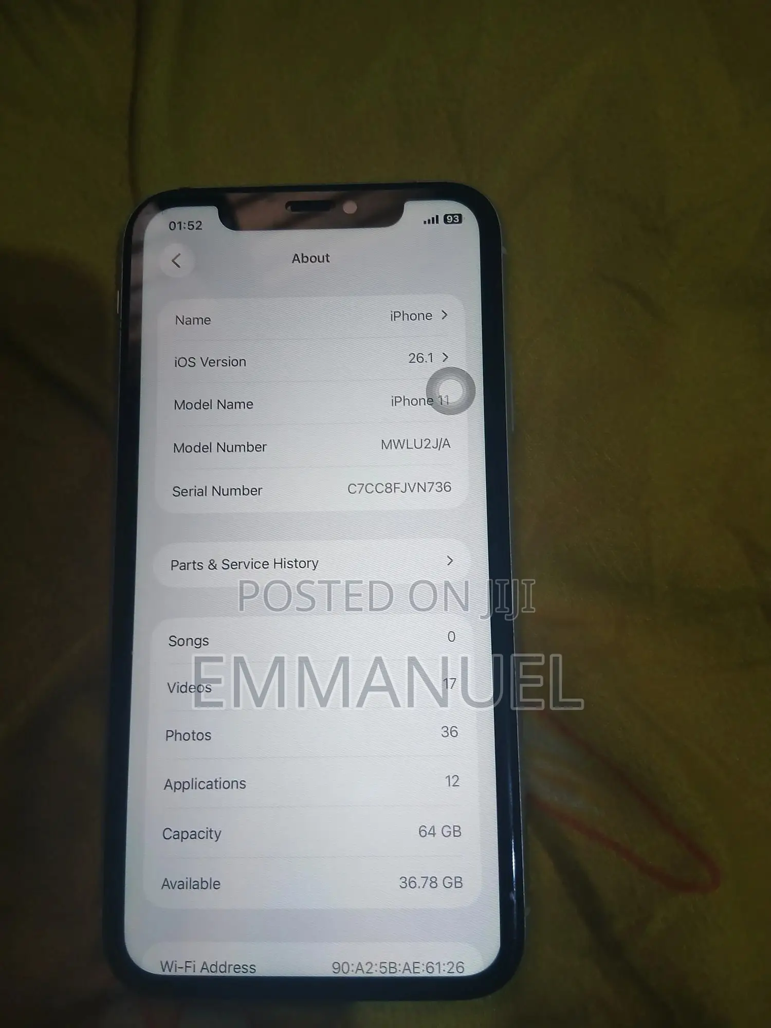 Apple iPhone 11 64 GB White