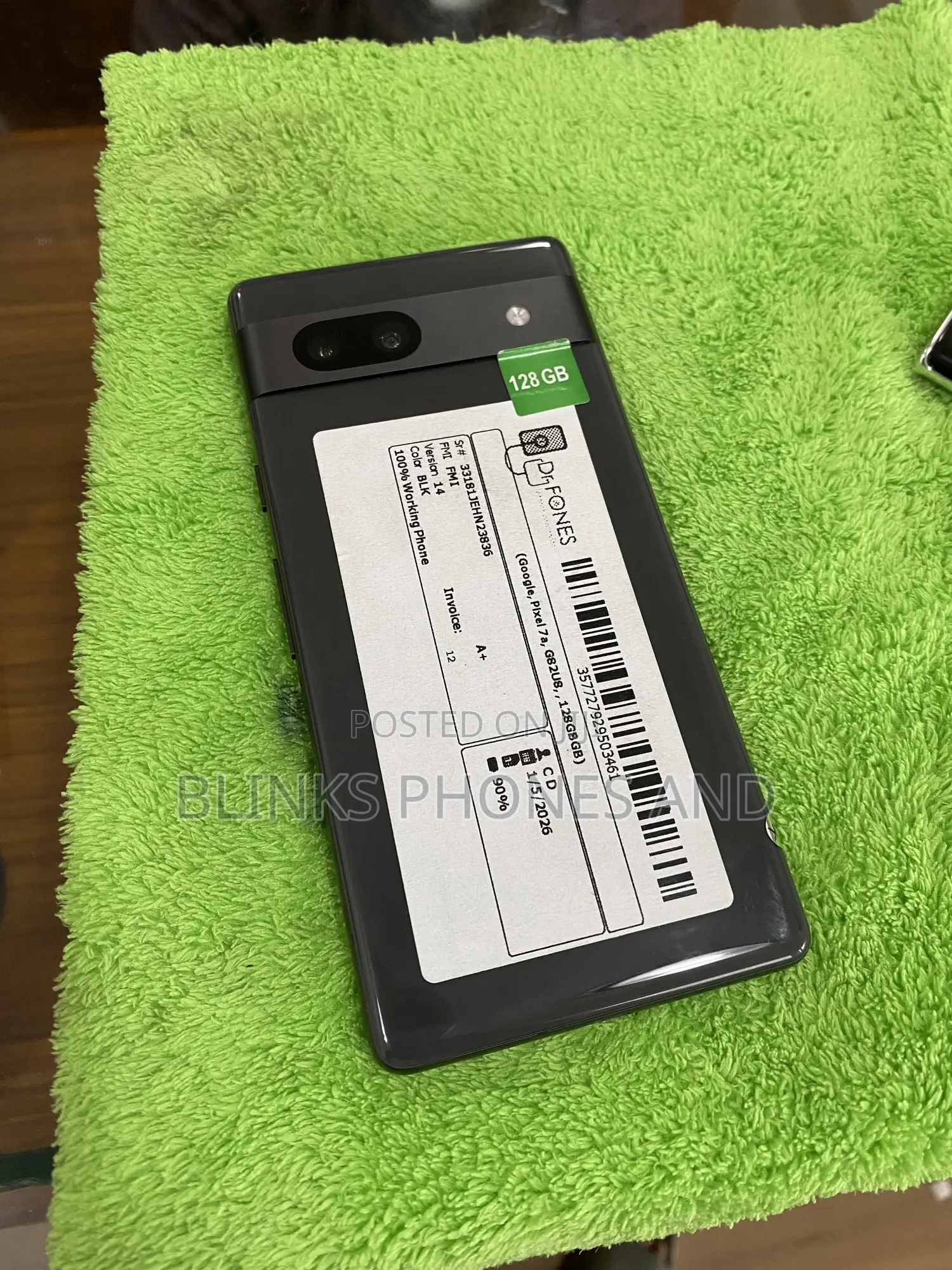 Google Pixel 7a 128 GB Black