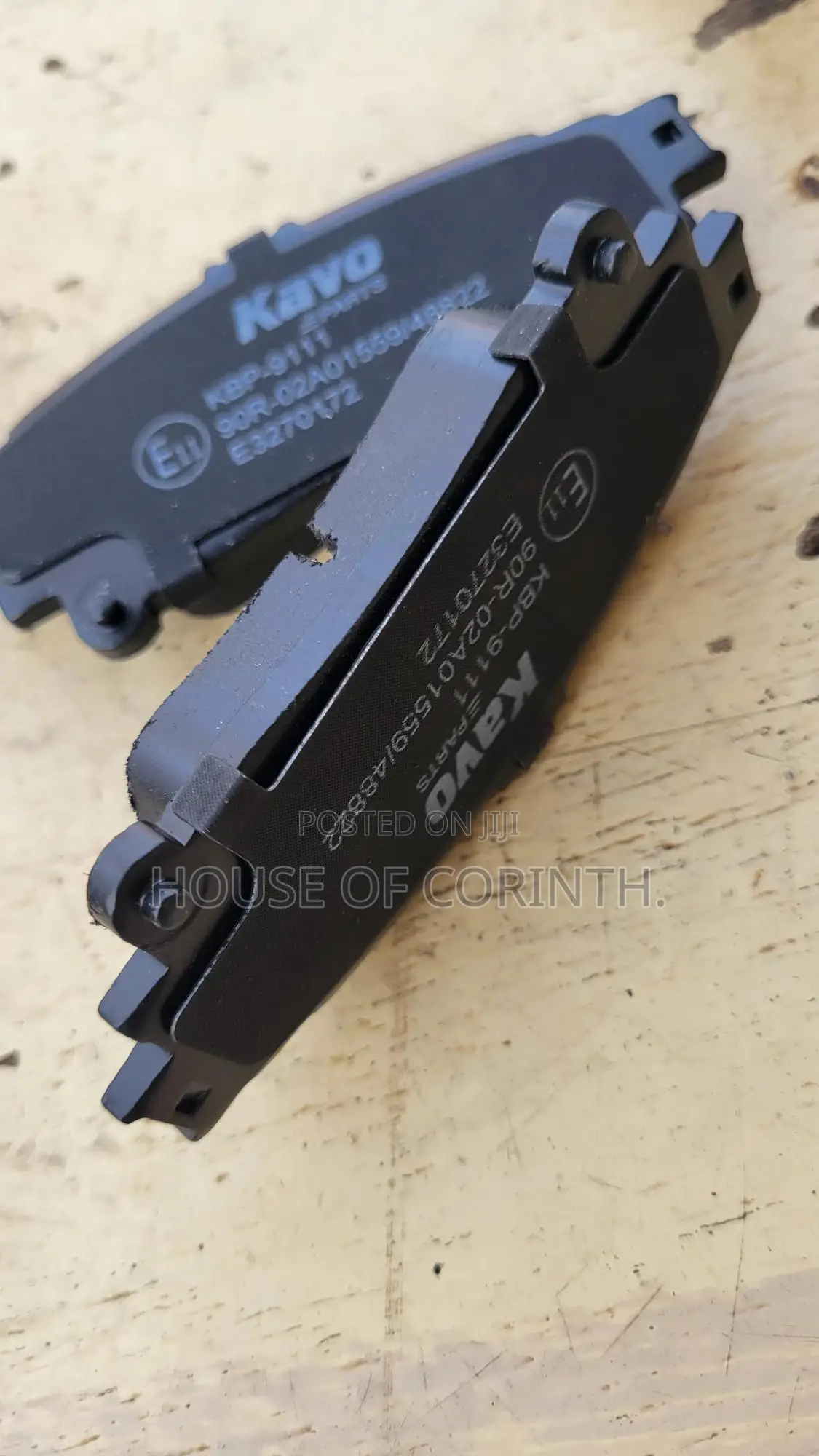 Kavo Brake Pad(Rear)- Sienna 10-,Prius Plus 17-,Hilux 24- 2.8,Rx 08-15