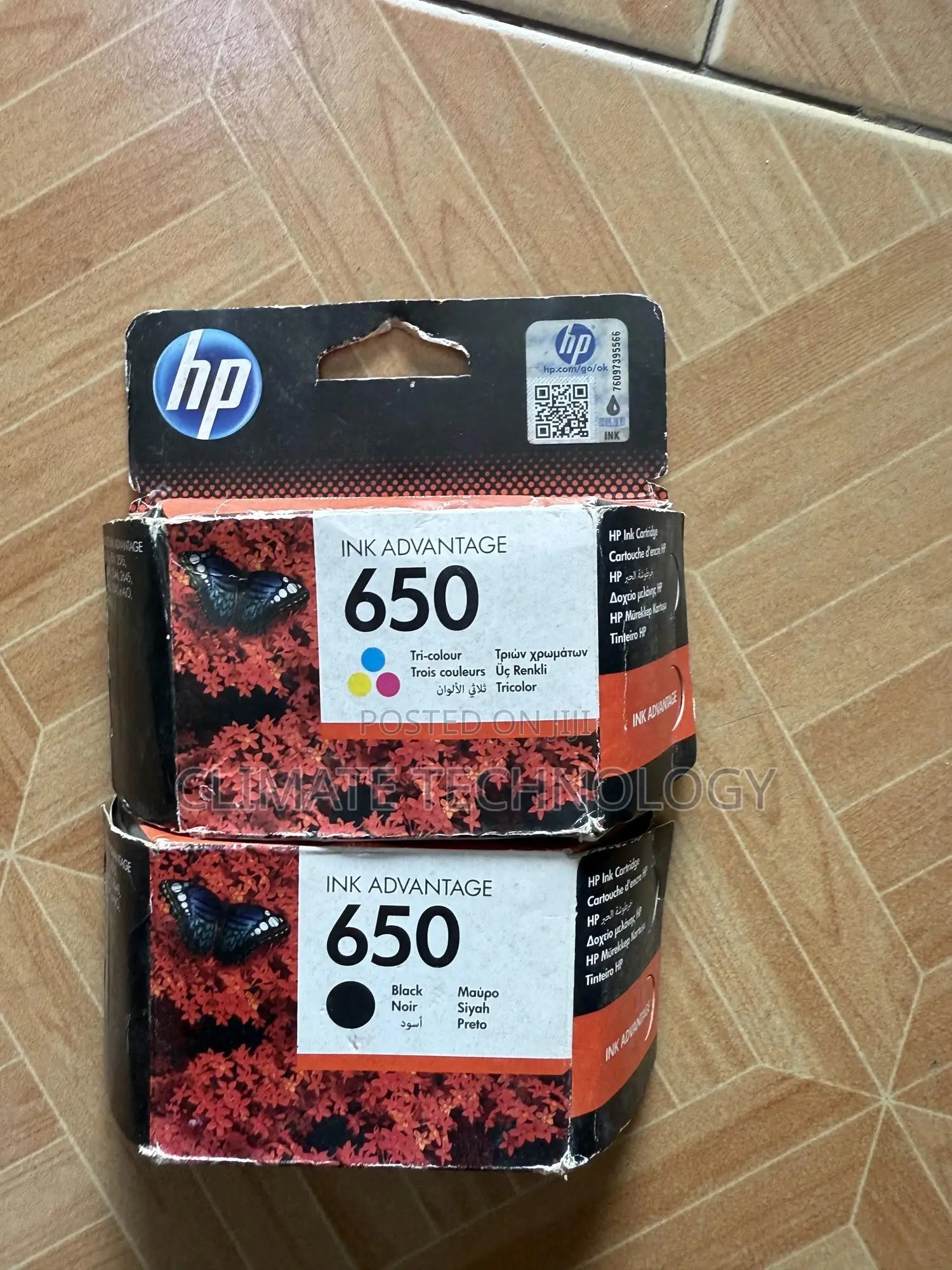 Hp 650 Ink Cartridge