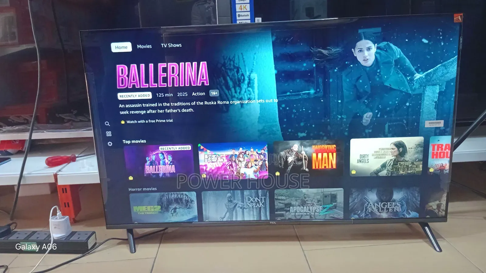 Brand New TCL 43" Qled Google Tv Bluetooth
