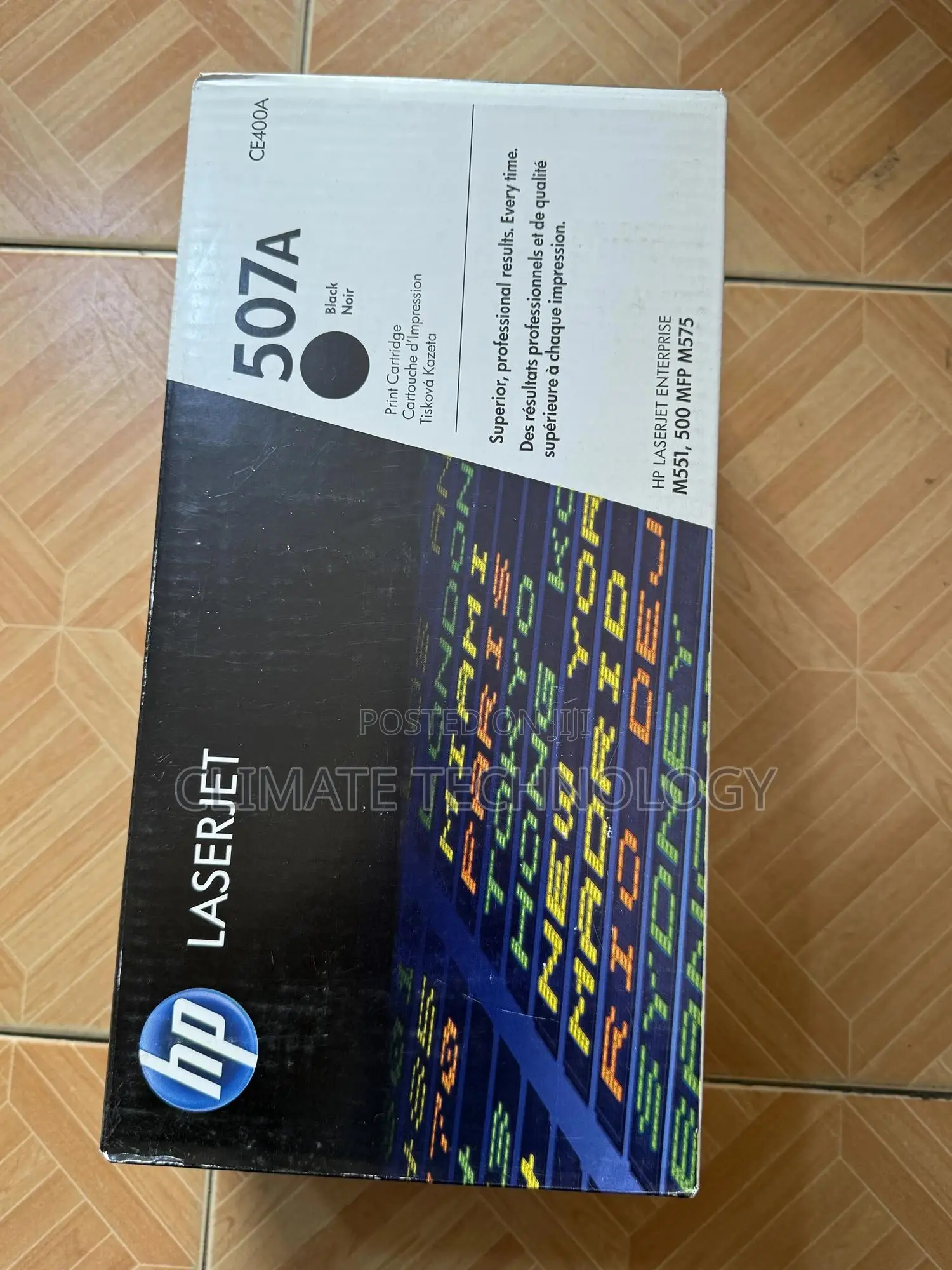 Hp 507a Black Toner