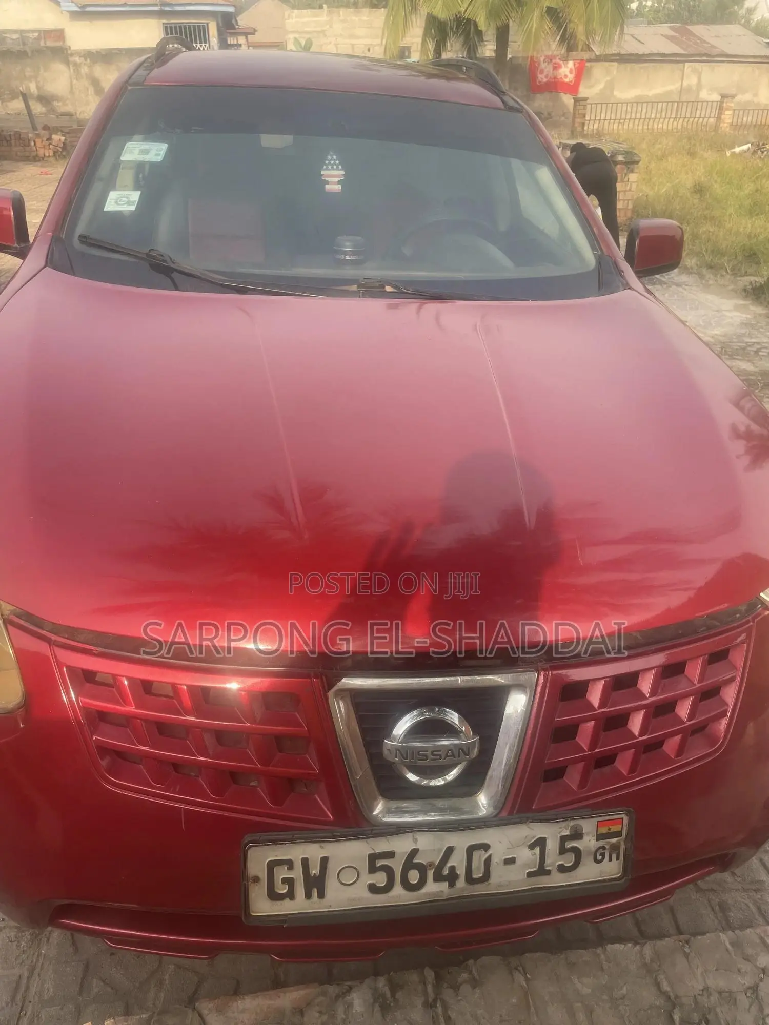 Nissan Rogue S 4dr SUV AWD (2.5L 4cyl CVT) 2014 Red