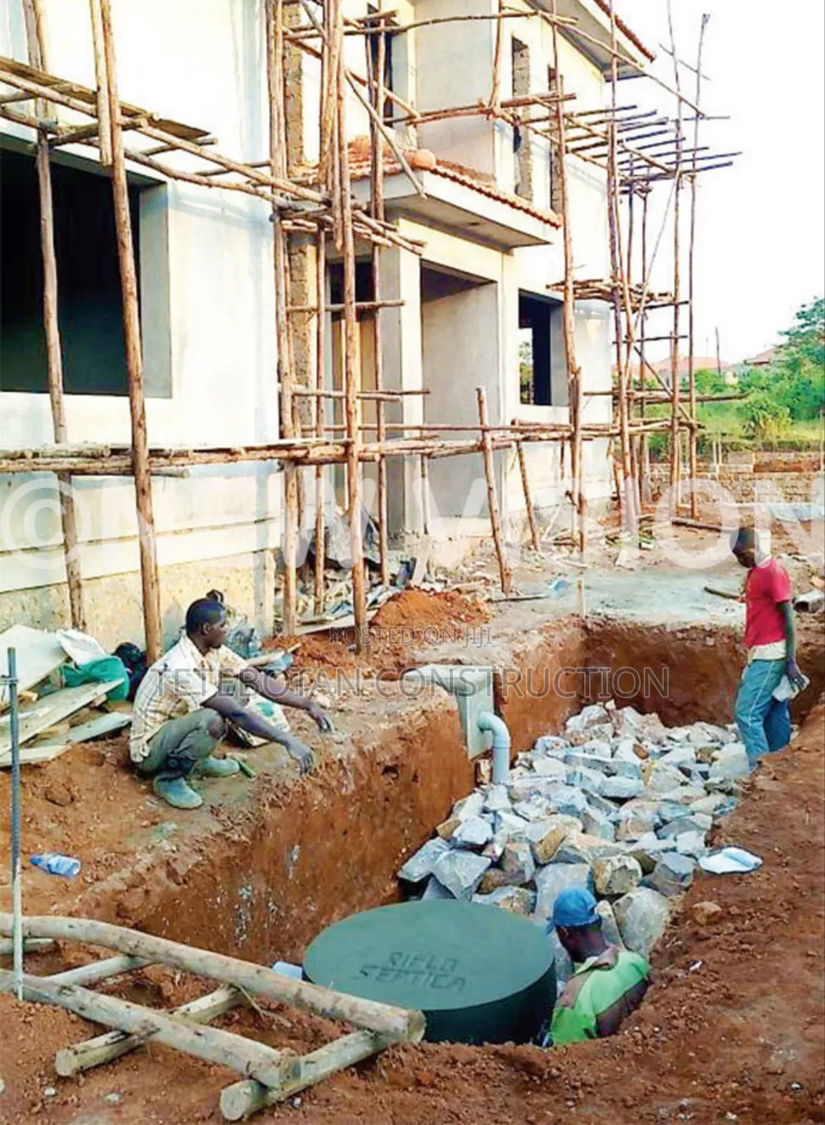 Biogas Digester Wastewater Filtration Treatment System Construction