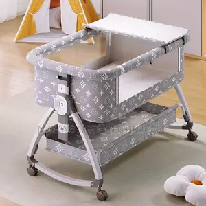 Luxury 6 Gear Adjust Baby Basinet With Changing Station
