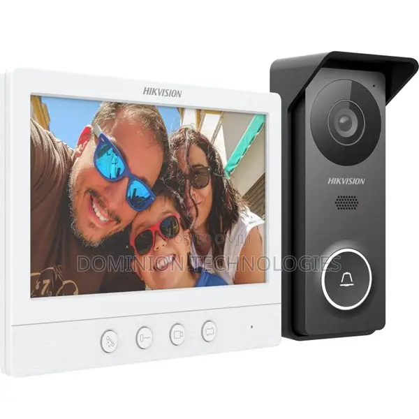 Hikvision Ds-Kis213(B) 4-Wire Hd Video Intercom Kit