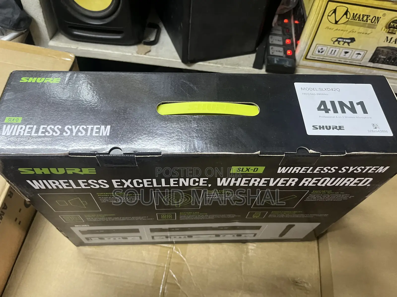 Original Shure SLX-D 4in1 Microphone