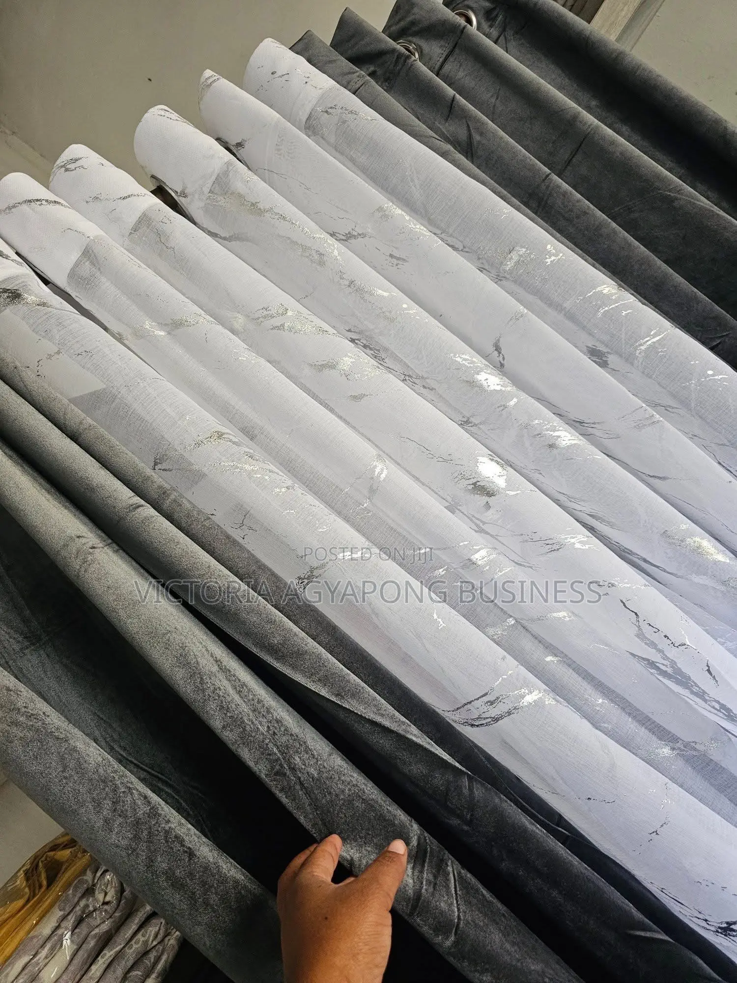 Curry Sunblock Curtains Available
