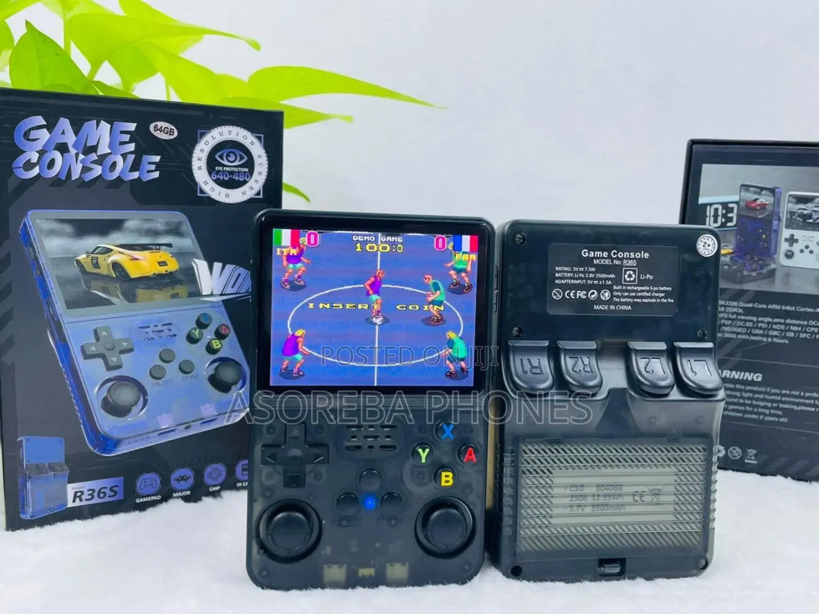 R36s Handheld Retro Gaming Console