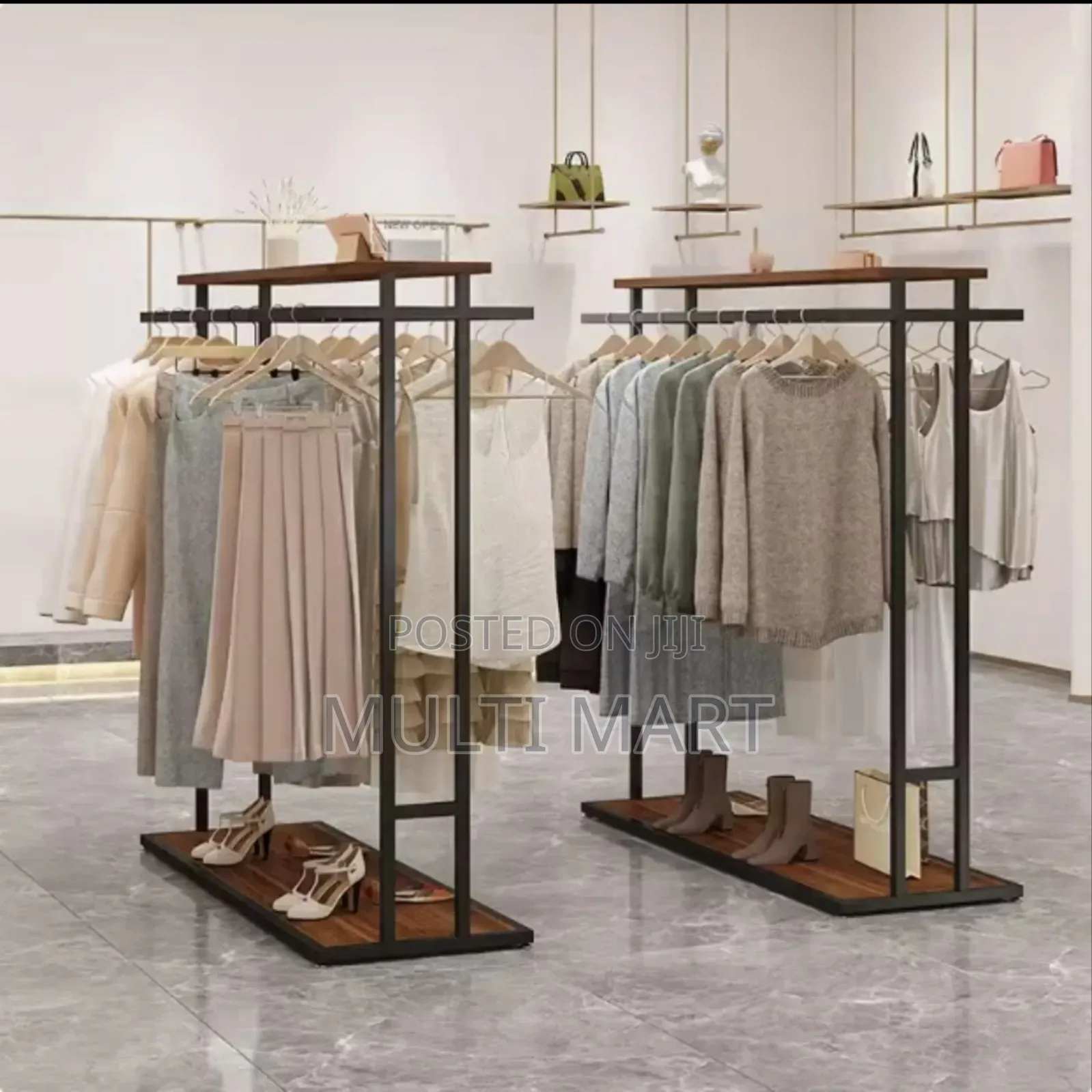 Clothing Store Clothes Rack Boutique Clothes Hanger
