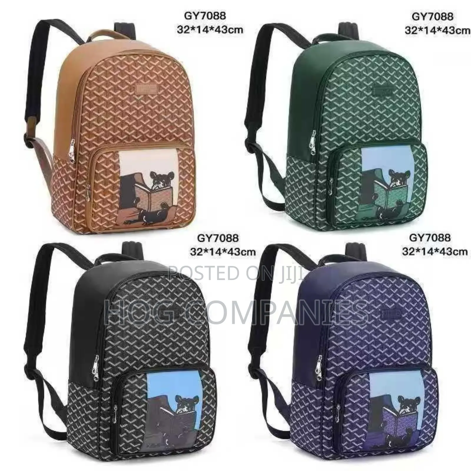 Goyard Quality Multifunctional Backpack