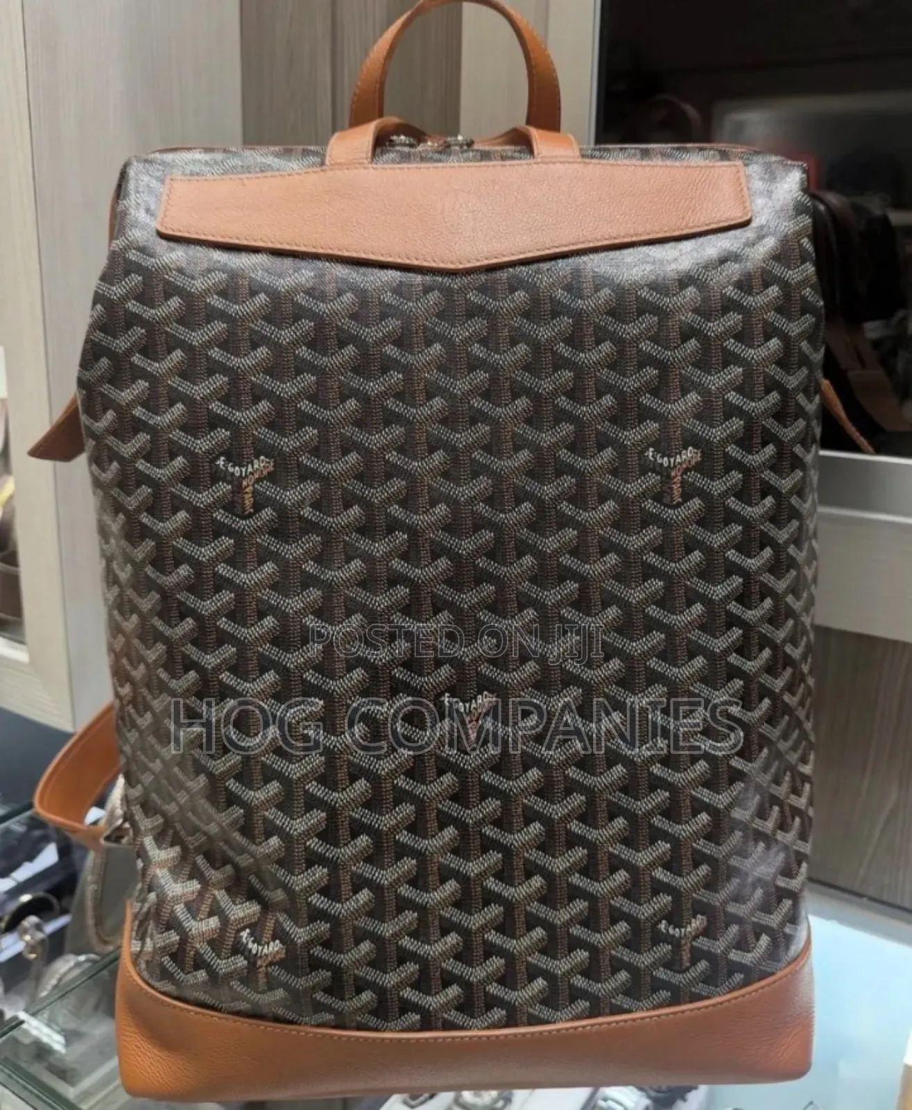 Goyard Multipurpose Cisalpin Backpack.