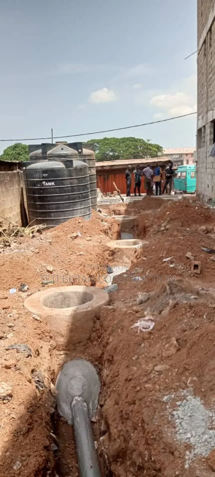 Biogas Digester Wastewater Filtration Treatment System Construction