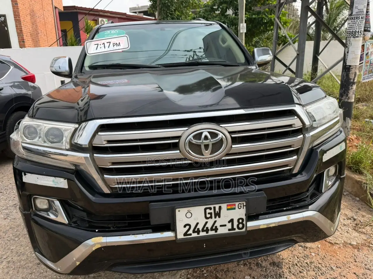 Toyota Land Cruiser 4.0 V6 GXR 2016 Black
