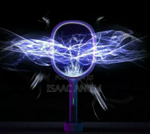 Promo Rechargeable White Mosquito Killer Rocket With Stand