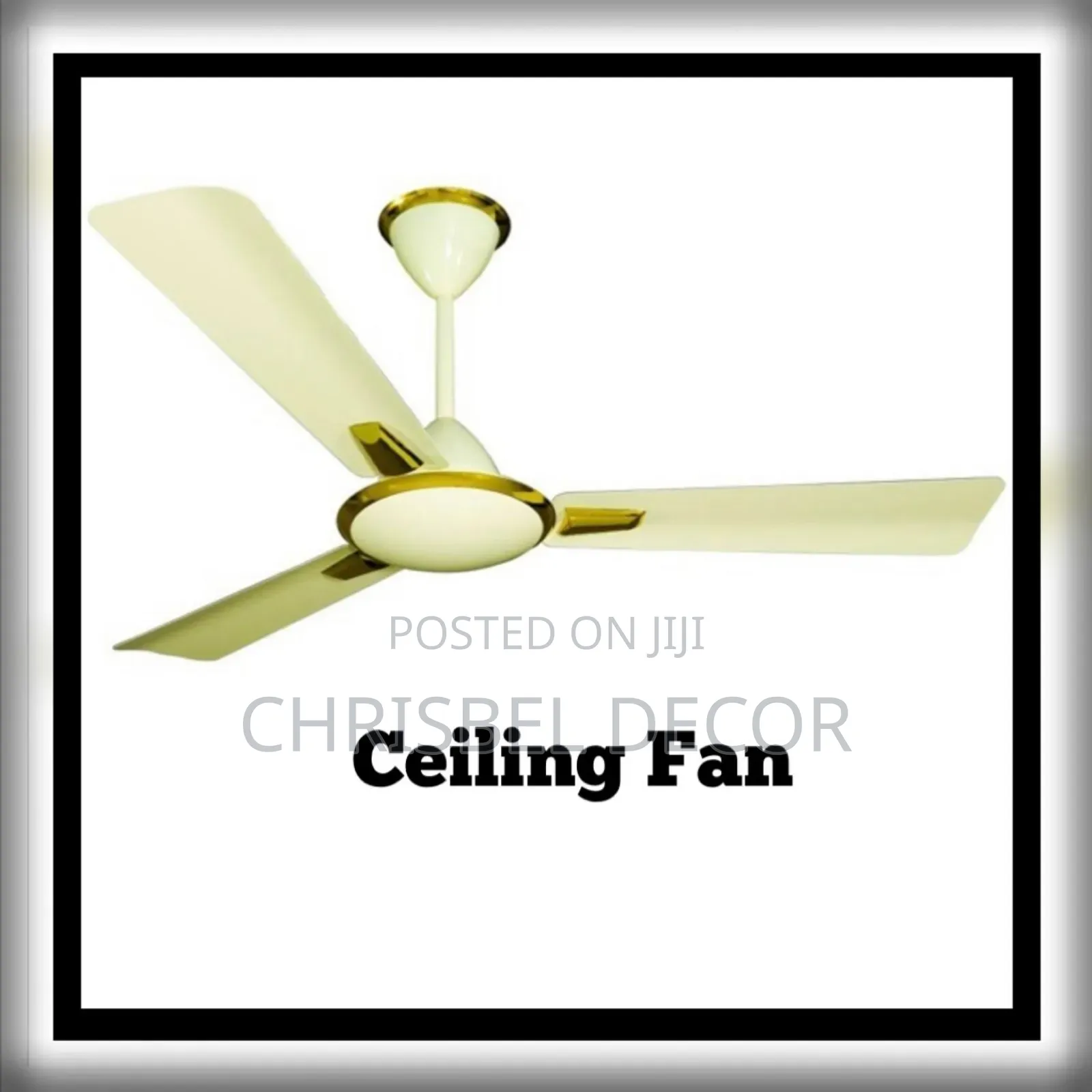 Original Crompton Ceiling Fan.