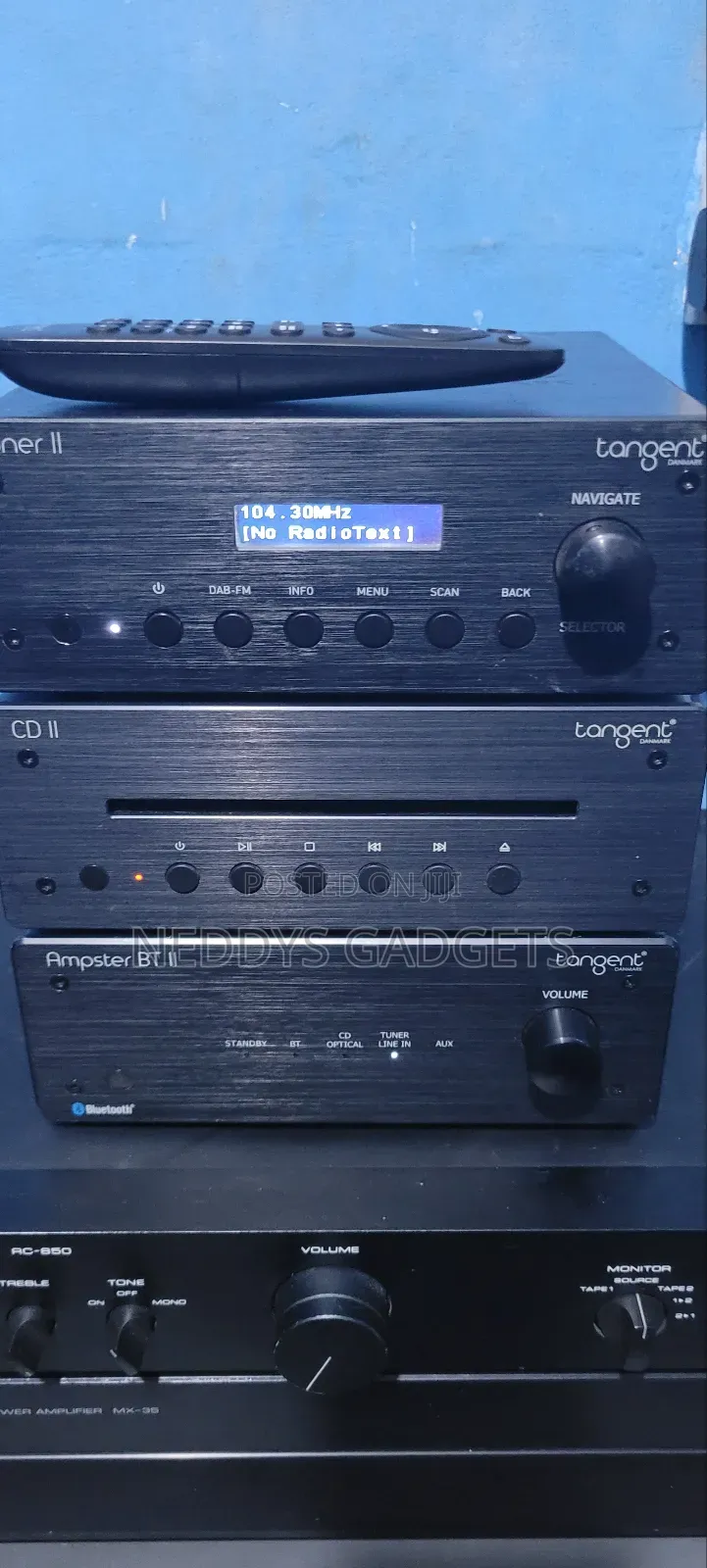 Tangent Ampster Bt Ii Hifi Amplifier, Cd and Turner