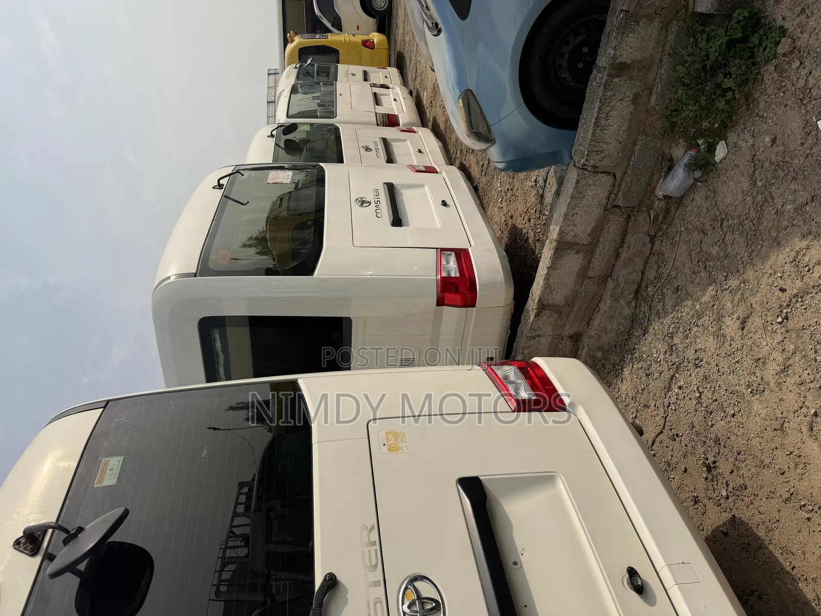 Toyota Coaster 2018 White