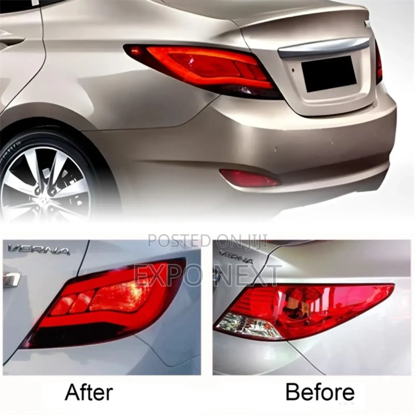 Led Taillights For Hyundai Accent Verna Solaris 2010- 2013