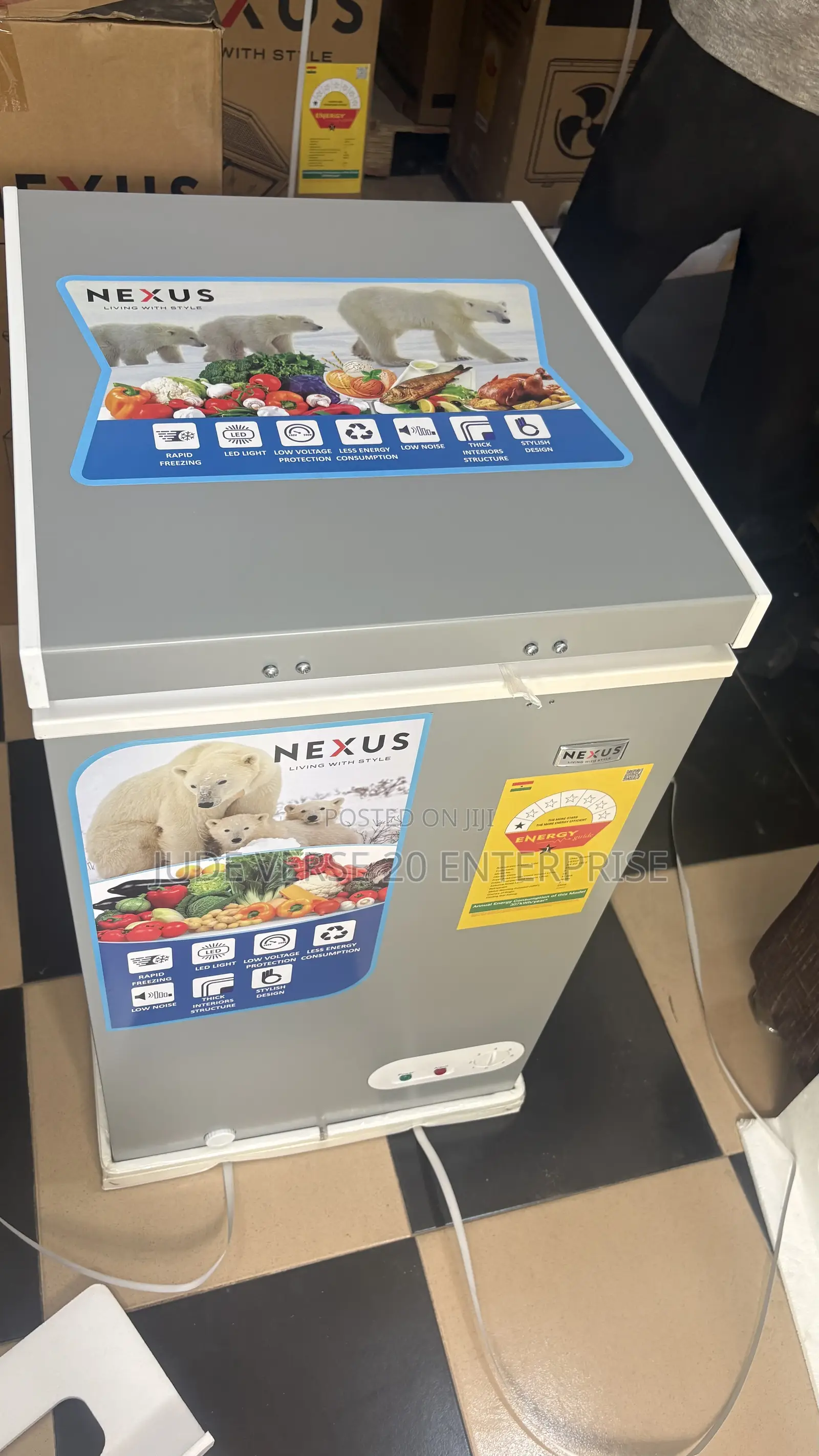 Nexus Chest Freezer 95net Liter