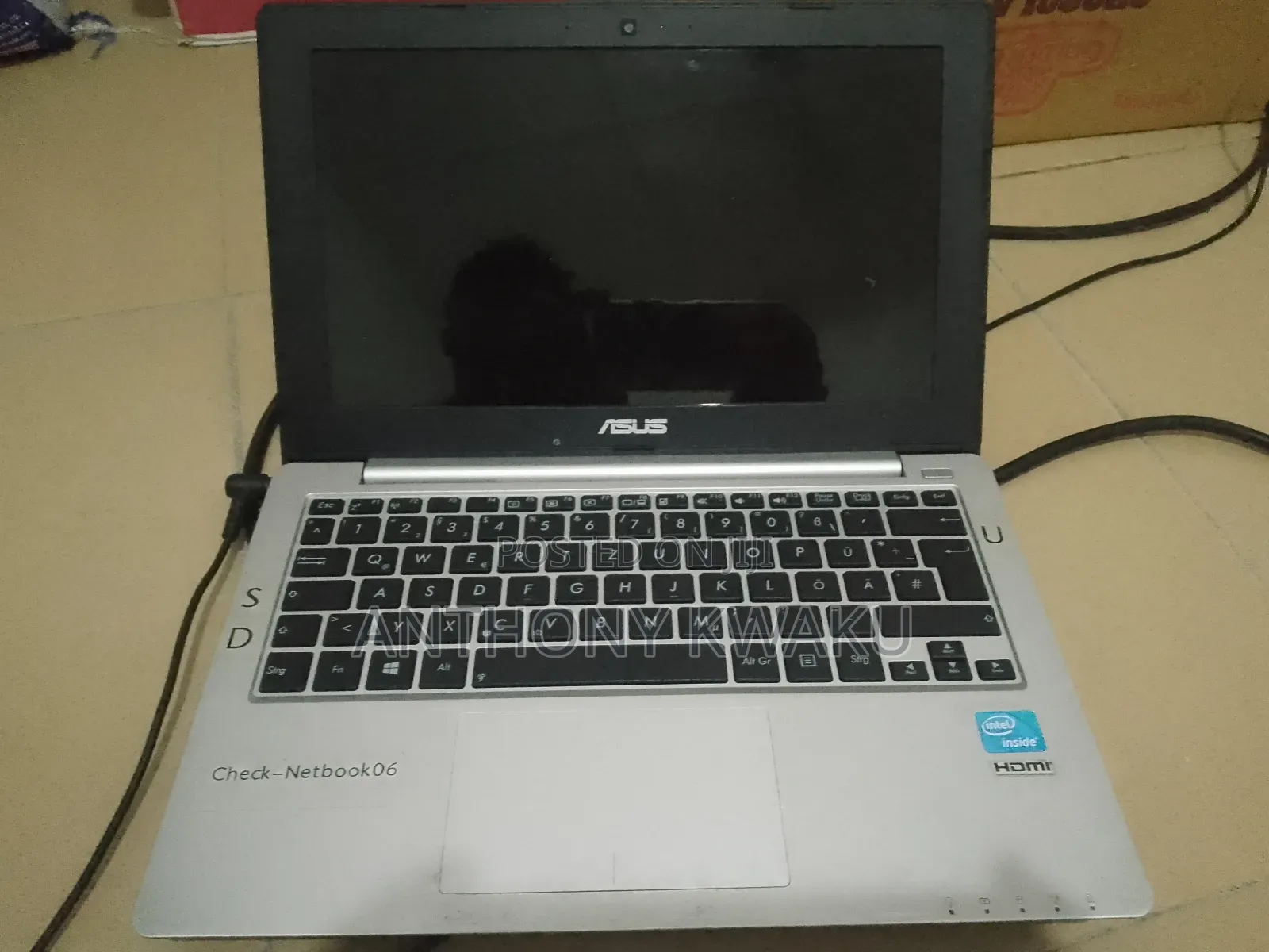 Laptop Asus X201E 4GB Intel HDD 320GB