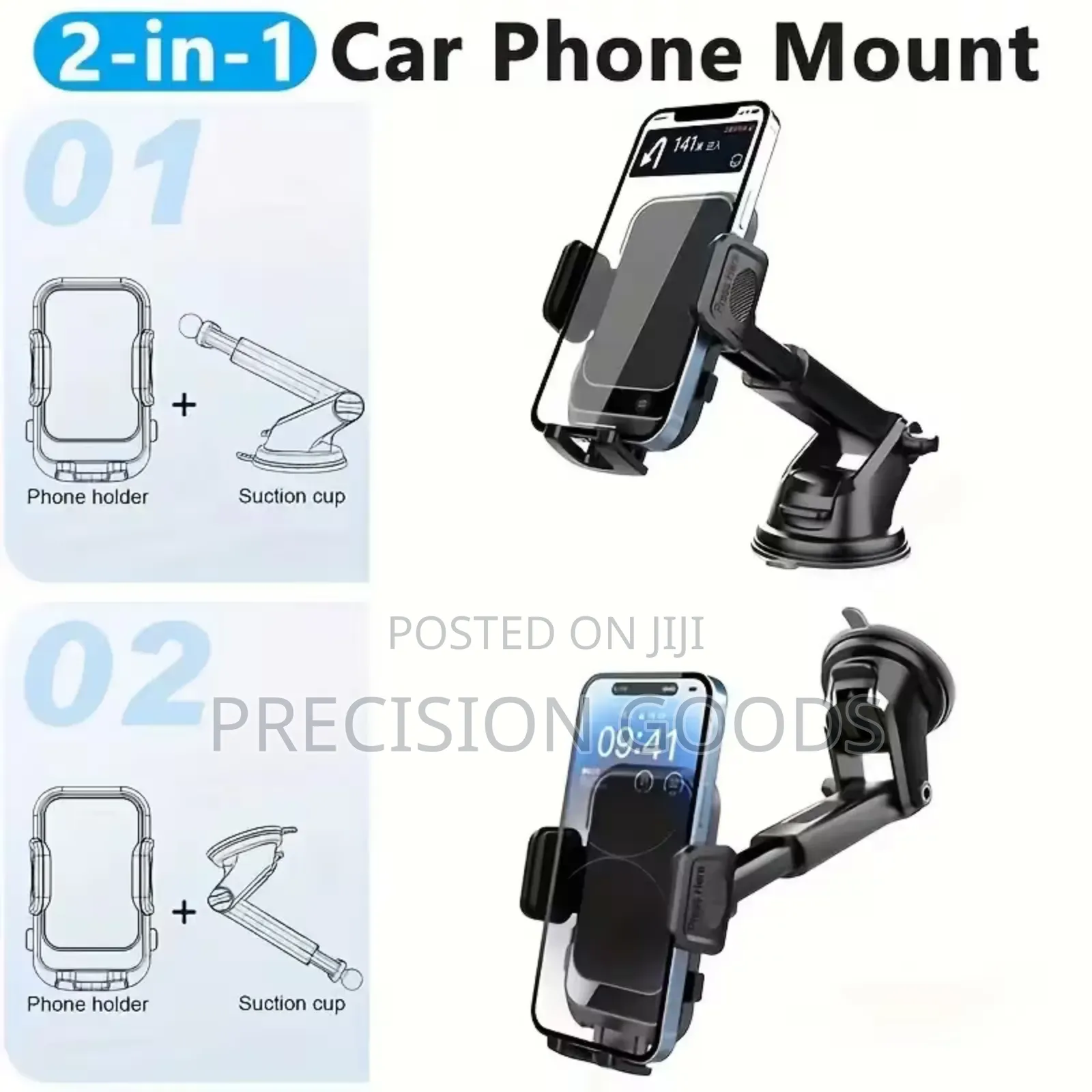 360° Rotatable Dashboard Phone Mount