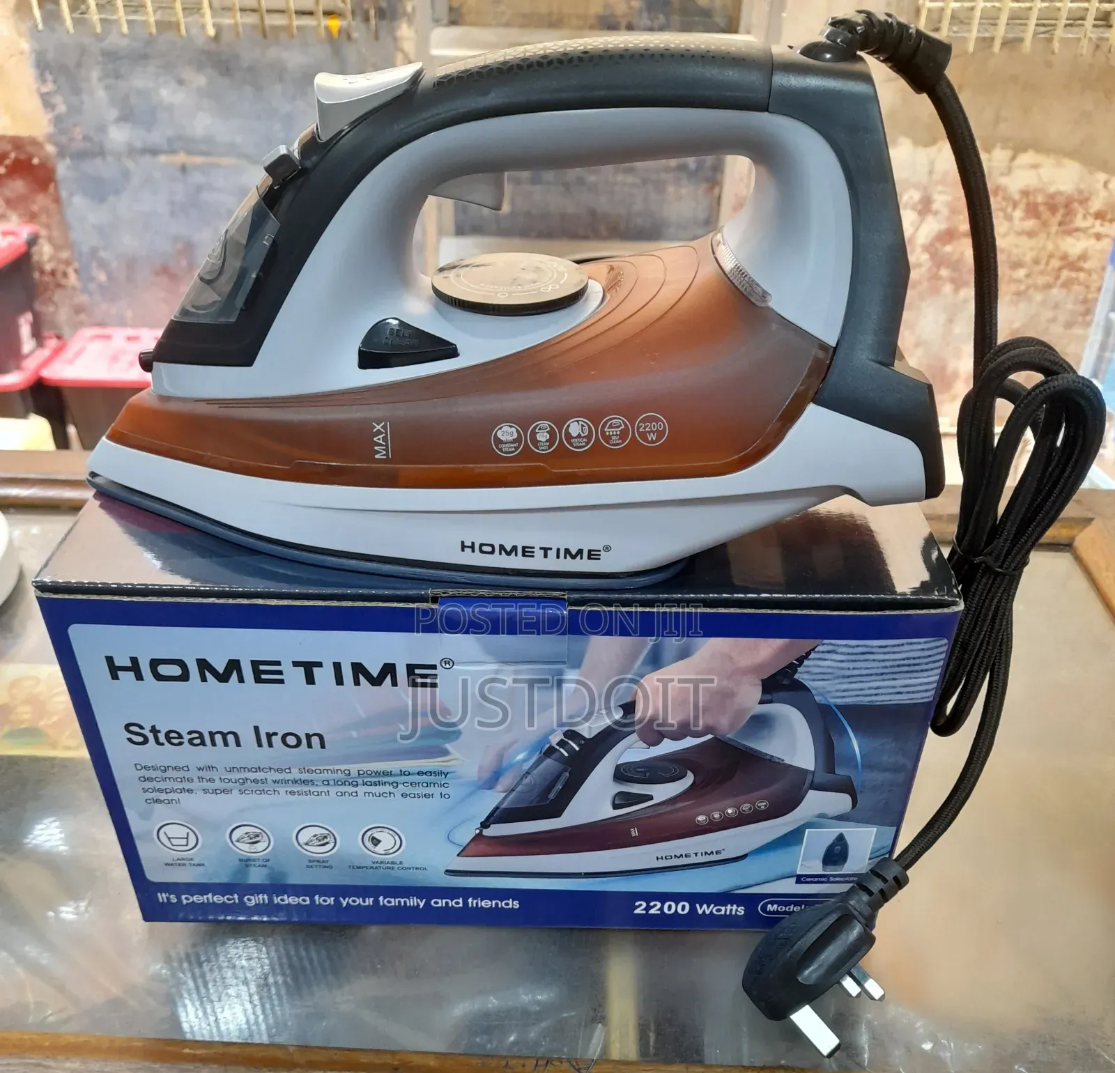 Home Time Professional Steam Iron.
