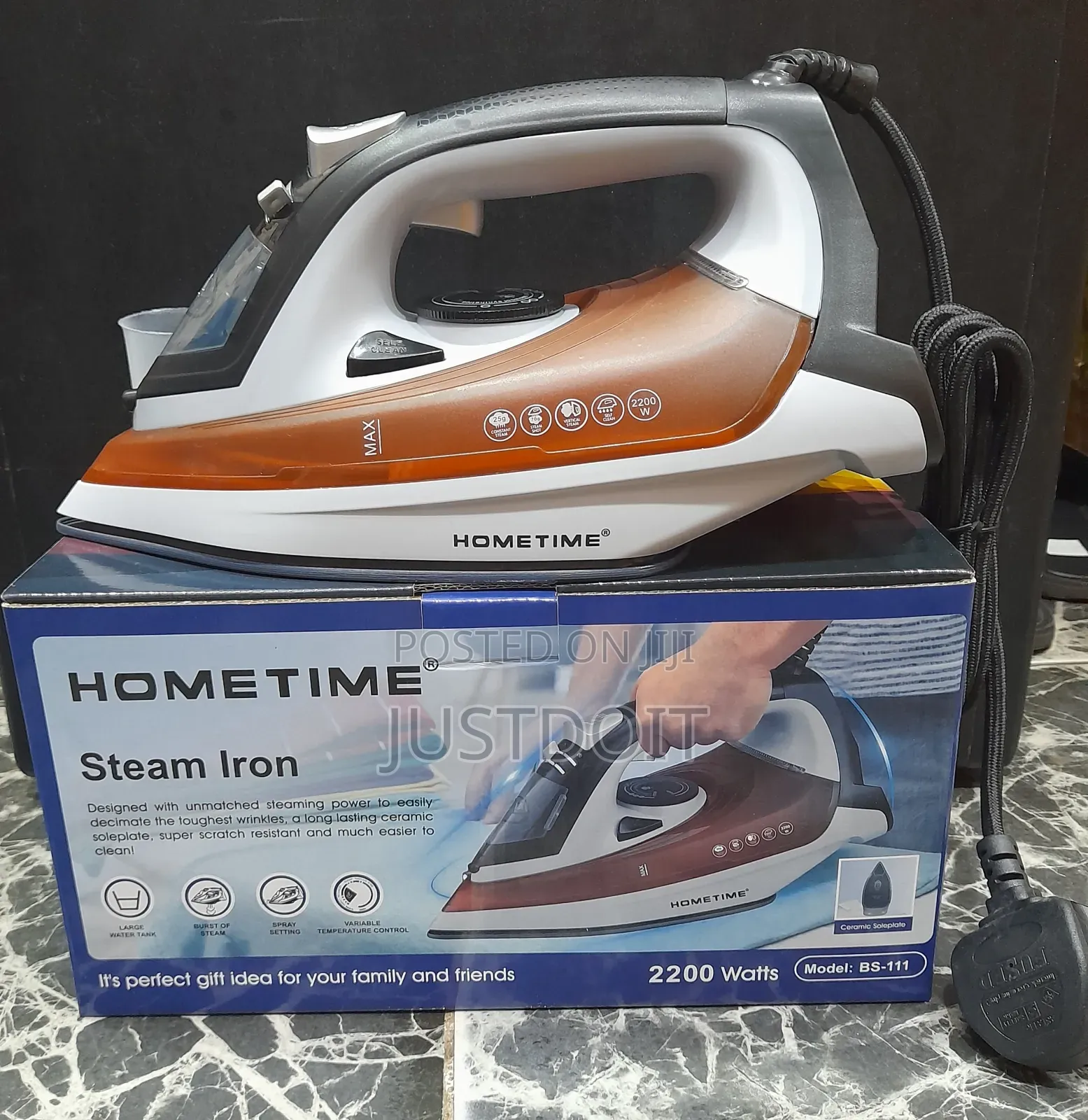 Bs-111 Hometime Steam Iron