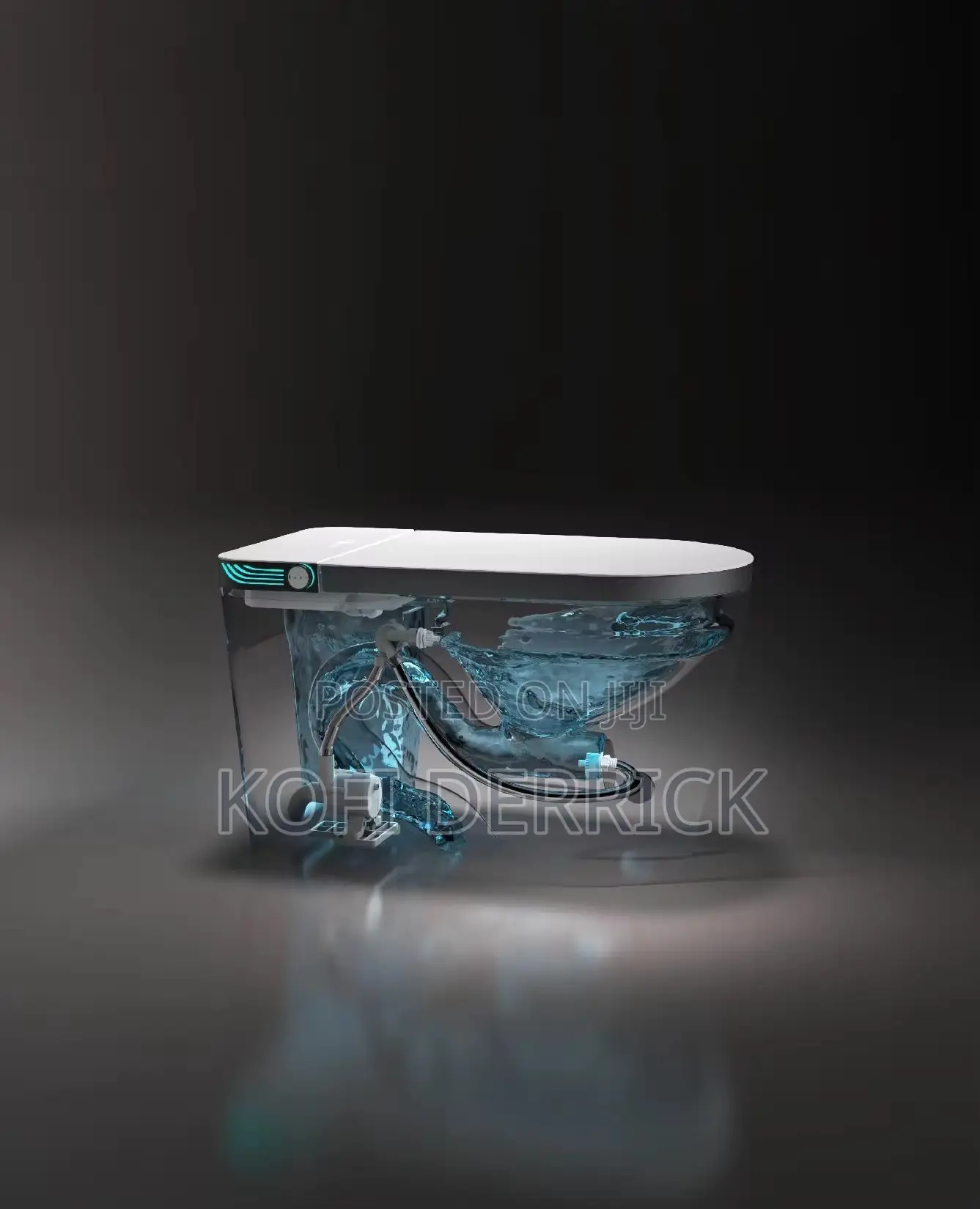 Intelligent Heated Toilet Seat- (P Trap)
