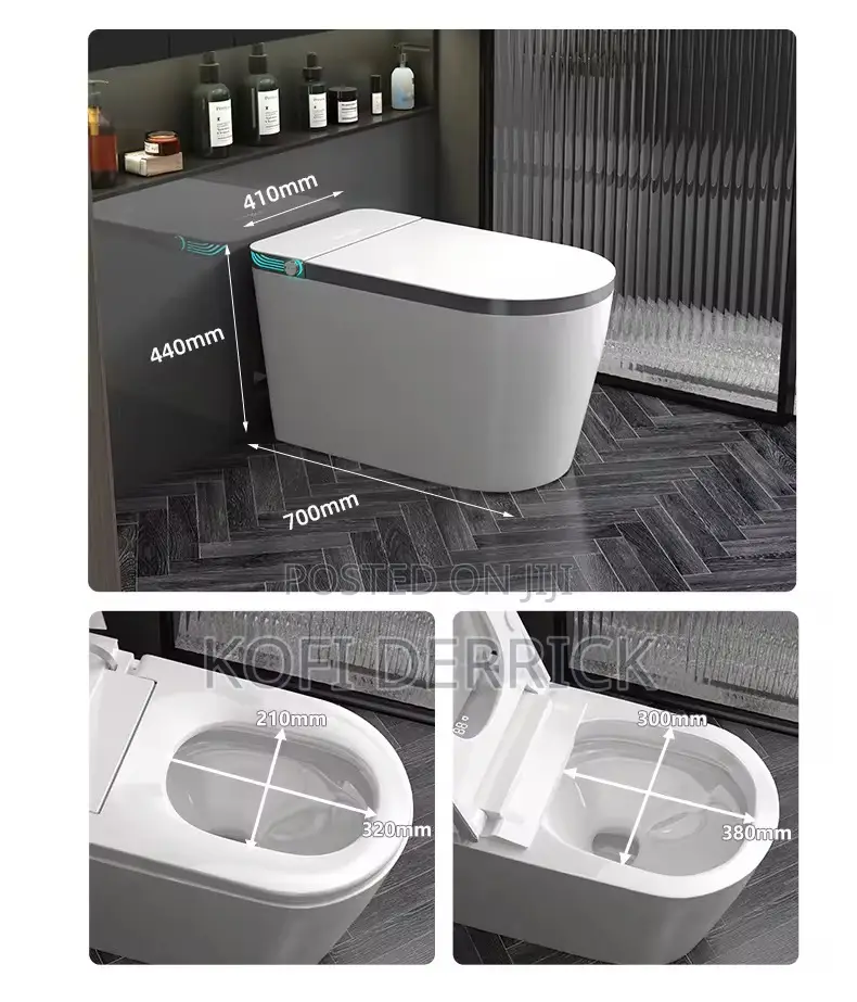 Intelligent Heated Toilet Seat- (P Trap)
