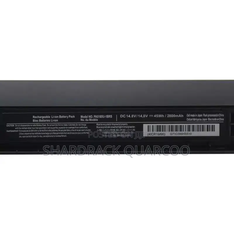 Pa5185u L50-B C55-B5200 Pa5185u-1brs Laptop Battery Pa5186u-1brs
