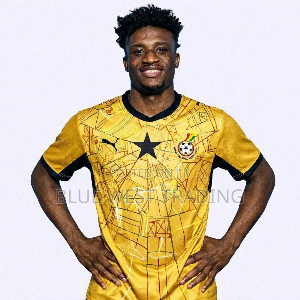 Ghana Black Stars 2026 World Cup Jersey - Ghana Jersey Yellow
