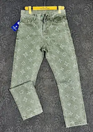 High Quality Chrome Heart Drew Baggy Jeans Available