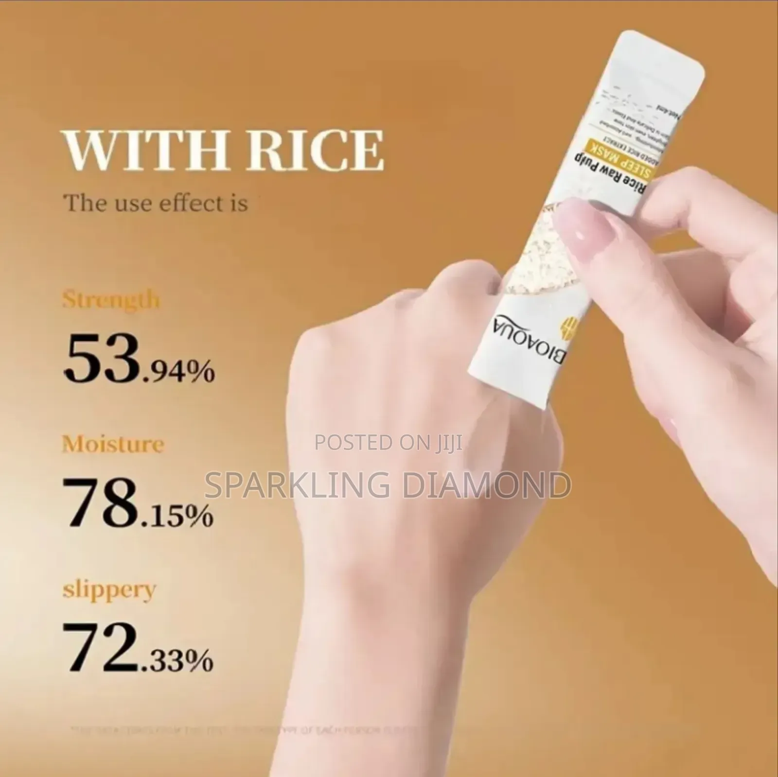 Bioaqua Rice Sleeping Mask (4ml) — Overnight Glow in Adjiriganor - Face ...