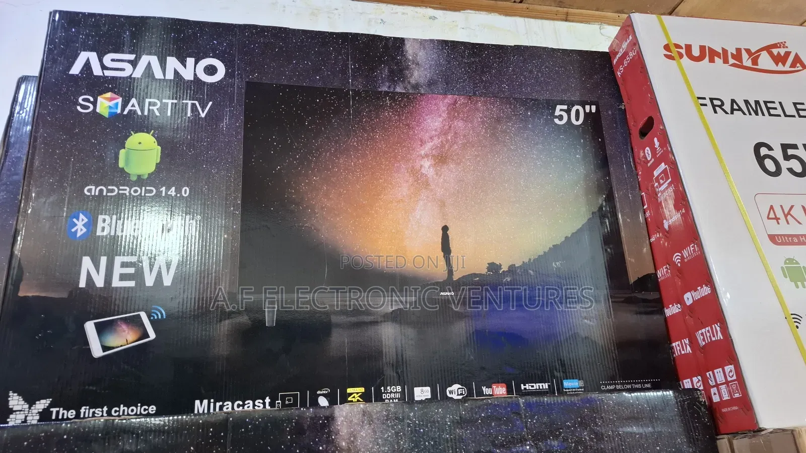 Asano 50-Inch Smart Android Tv
