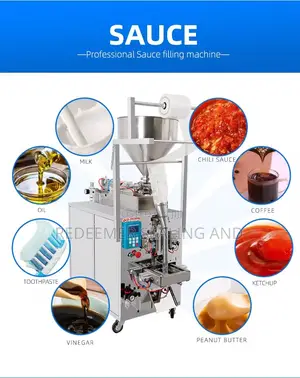 Automatic Paste Sachet Packaging Machine